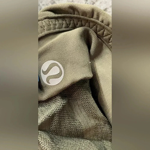 Lululemon olive green army‎ green leggings size 4 gold hardware - Picture 1 of 3